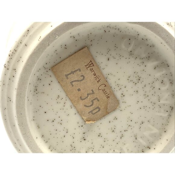 Warwick Castle Souvenir Mug Black Prince Edward Plantagenet Prince of Wales Vtg - Picture 11 of 12